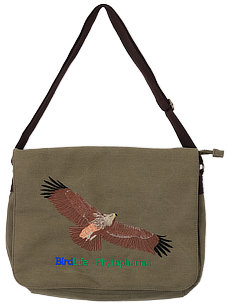 Vollbild Tasche Vintage Stickerei Adler - Reinerlös BirdLife